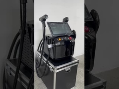 Máquina de remoção de cabelo a laser de diodo portátil LZR com duração de pulso ajustável